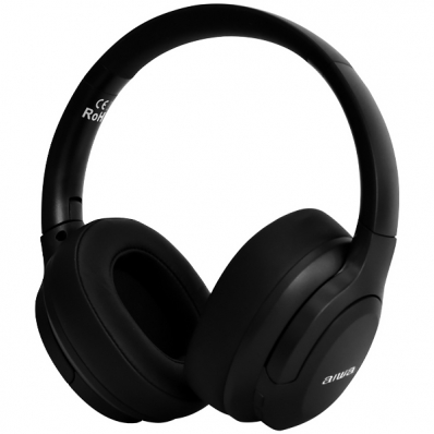 Fone de Ouvido Sem Fio Aiwa AW-ANC45F com e Microfone - Preto