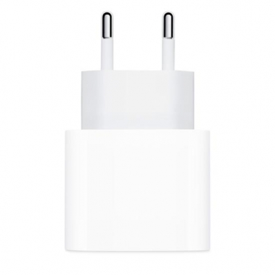 Carregador para Tomada Apple USB-C MHJE3ZA 20W - Branco (Original)