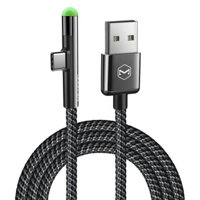 Cabo Mcdodo CA-6390 USB-A A Type-C / 1.5 Metros - Preto