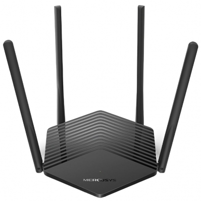 Roteador Mercusys MR60X AX1500 Dual Band Wifi 6 - Preto