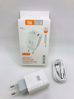 Carregador Xiaomi P06 PD20W Type-C QC3.0 c/Cabo