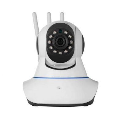 Camera IP Smart Icsee IP-05 Wifi / 3 Antenas / 360 Rotacao / 4.0 MPX / HD