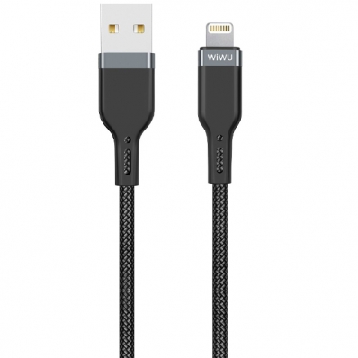 Cabo Lightning Wiwu PT01 1.2 Metros - Preto