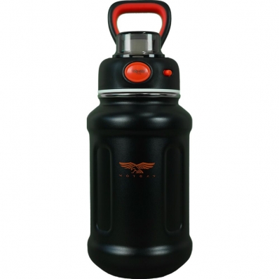 Garrafa Termica Morgan Arvin com Canudo - Preto 600ML