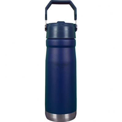 Garrafa Termica Morgan Galway com Pico e Alca - Azul 650ML