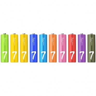 Pilha Xiaomi Rainbow LR03 Alcalina AAA - 10 Unidades