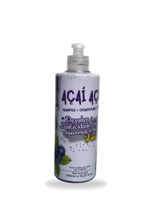 Shampoo Açaí Açu Reag Liss 380ml