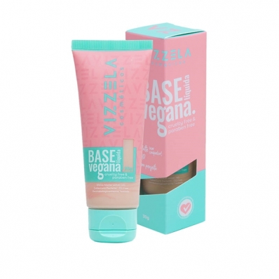 VZ - Vizzela Cosméticos 08 - Base Líquida 30g