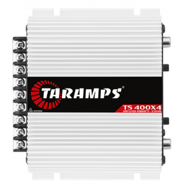 Módulo Amplificador Taramps Rms 4 Canais 2 Ohms TS400X4 