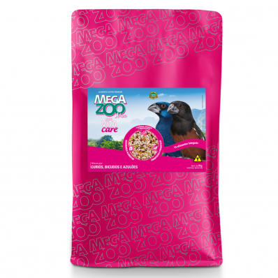 MEGAZOO MIX CURIO, BICUDO E AZULAO 8 KG