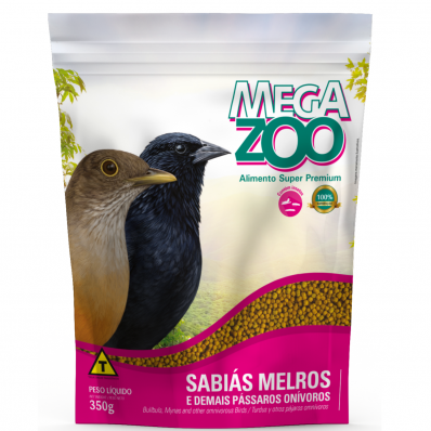 MEGAZOO EXTR.TRINCA-FERROS E SABIAS 350 g