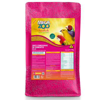 MEGAZOO FAR. FC21 PÁSSAROS COMEDORES DE SEMENTES REPRODUÇÃO - 5 KG
