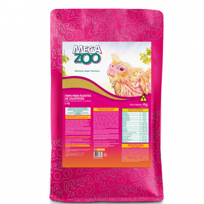 MEGAZOO PAPA FILHOTES DE CALOPSITAS I19 6 KG