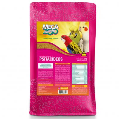 MEGAZOO FARINHADA PARA PSITACIDEOS 5 KG