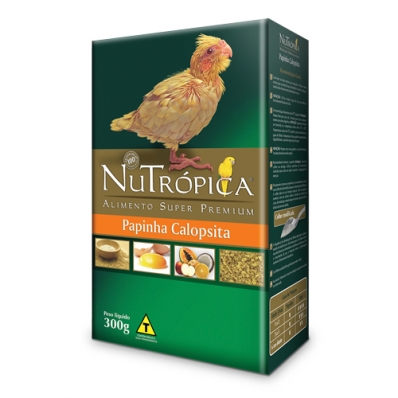NUTROPICA PAPINHA CALOPSITA 300 G