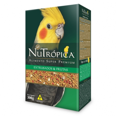 NUTRÓPICA CALOPSITA COM FRUTAS - 300 G