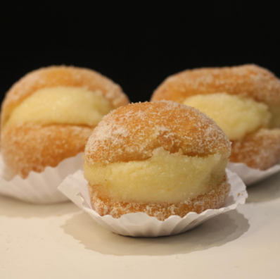 Mini Sonho Recheado de Creme