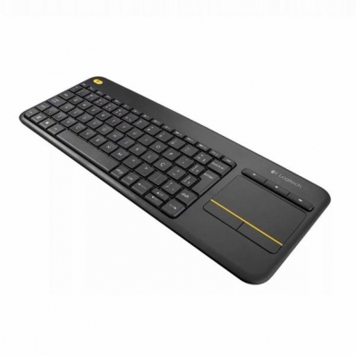 Teclado Logitech K400+ Wireless - Preto (920-007123)