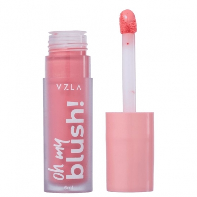 VZ Vizzela Cosméticos Oh My Blush Cor 01 Baby Glow Blush Líquido 6ml