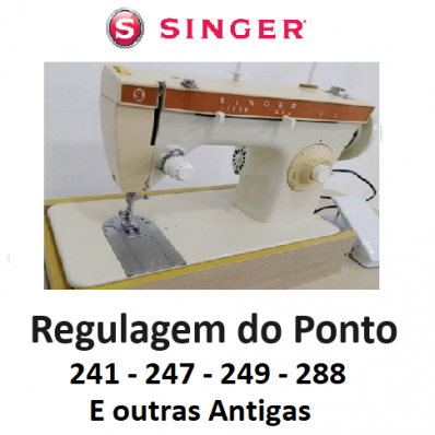 Manual de Regulagem do Ponto Singer 247, 248 249 e Outras Maquina de Costura