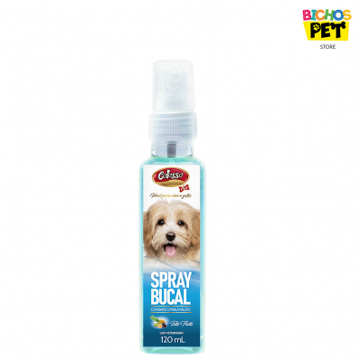 Spray Bucal para Cães e Gatos Colosso Pet Tutti-Frutti 120 ml