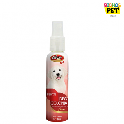 Deo Colônia para Cães Colosso Pet Filhote Suave 120 ml