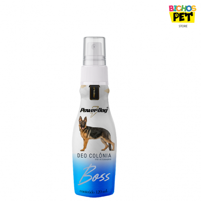 Deo Colônia para Cães e Gatos PowerDog Boss 120 ml