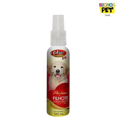 Perfume para Cães e Gatos Colosso Pet Filhote 120 ml