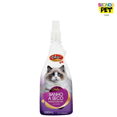 Banho a Seco para Gatos Colosso Pet 500 ml