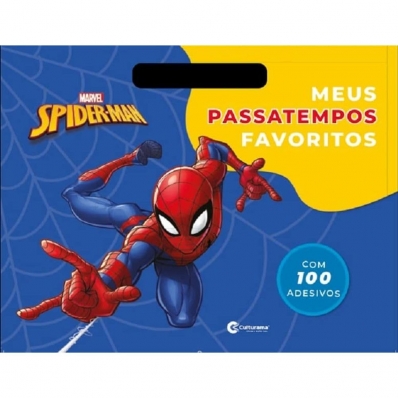 Spider-Man: Meus Passatempos favoritos - Com 100 adesivos