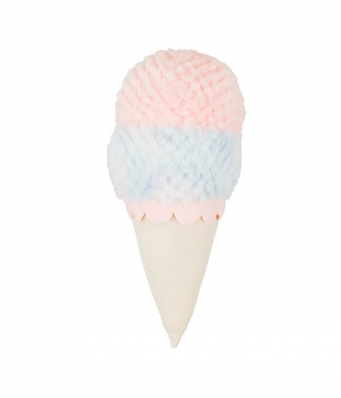 Sorvete Casquinha Rosa Azul 28cm - Pelúcia