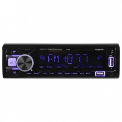 Toca Radio MP3 Ecopower EP-633 - 25W - USB/Aux/SD - - FM