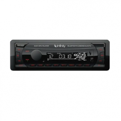 Som de carro Infinity Radio Alpha 100 Deckless- USB+BT
