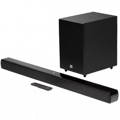 Soundbar JBL Cinema SB170 2.1CH 110 Watts com Bluetooth/HDMI/USB Bivolt - Preto