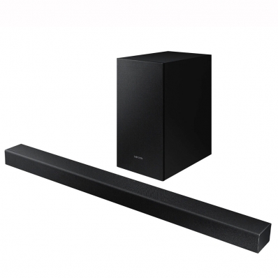 Soundbar Samsung 2.1 HW-T450 Bluetooth/USB 200W RMS Preto Bivolt - HW-T450/ZP