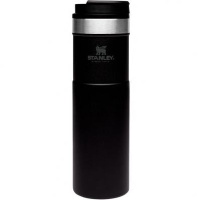 Garrafa Termica Stanley Classic The Neverleak Travel Mug 09850-007 - 591ML - Preto