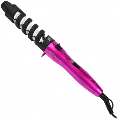 Modelador de Cabelo Britania Duo Shine de 25 MM Bivolt - Rosa/Preto