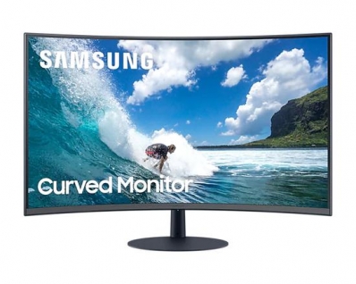 Monitor 32 Samsung LC32T550FDLXZX FHD/Curvo/75HZ/Preto