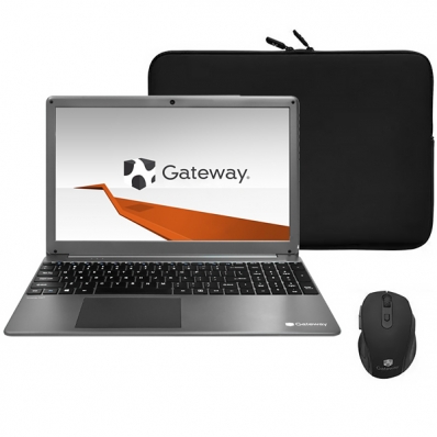 Notebook Gateway GWNC31514-BK 15.6" Intel Core i3-1115G4 de 3.0GHZ 4GB Ram/128GB SSD - Charcoal Gray