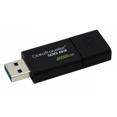Pen Drive Kingston Datatraveler 100 G3 256GB USB 3.0 - DT100G3/256GB