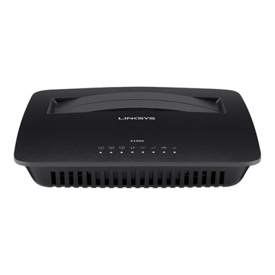 Roteador Wireless + ADSL2 Linksys N300 2.4GHZ 300MBPS - 3 Portas RJ45 10/100 + 1 Porta ADSL2 - X1000-BR