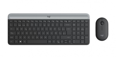 Teclado e Mouse LogiTecladoh MK470 Wireless 920-009266 SP