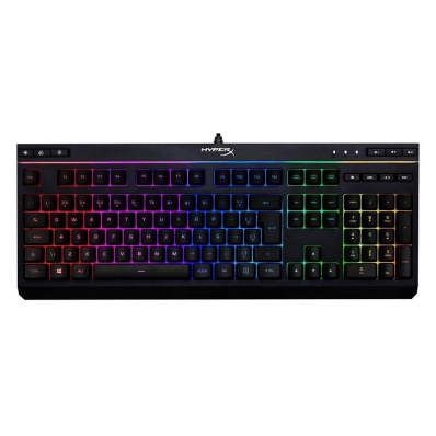 Teclado Gamer Kingston Hyperx Alloy Core HX-KB5ME2-US RGB - Preto (Ingles)