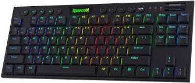 Teclado Redragon Horus TKL Wifi K621-RGB-SP Red Es