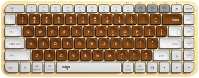 Teclado Sem Fio Aigo V200 - Mocha (Ingles)