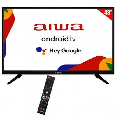 TV 43 Aiwa AW43B4SMFL FHD USB/HDMI/Smart/Isdb-T