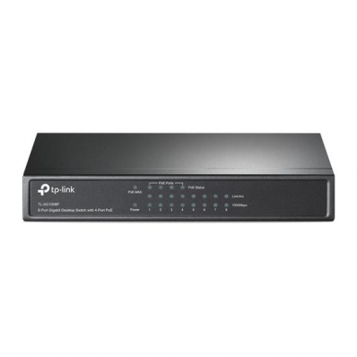 Hub Switch TP-Link TL-SG1008P / 8 Portas / 10/ 100/ 1000 MBPS