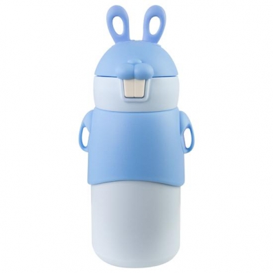 Garrafa Termica Vacuum 20065 Cup Kids - 500ML - com Bico e Alca - Azul