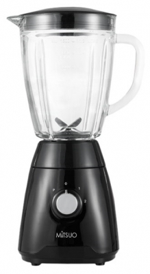 Liquidificador Mitsuo 1,5L 2 Velocidades + Pulsar 500W BL9295AB-CB-Preto(110V)