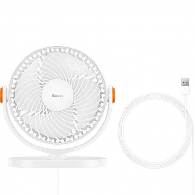 Mini Ventilador Portatil Baseus Serenity - Branco (ACYY000002)